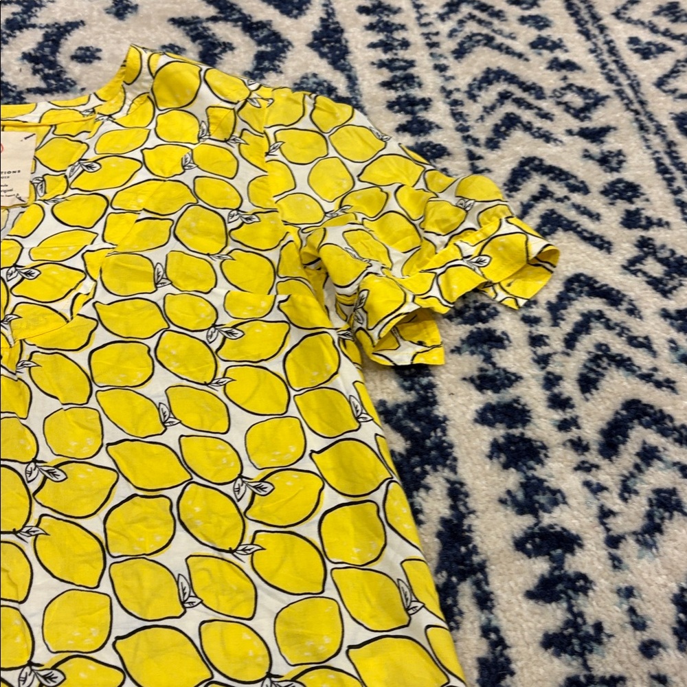 Anthropologie Lemon Top 00 - Picture 4 of 7
